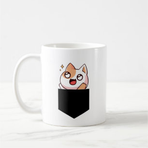 Katze in meinem Taschen Kaffeetasse