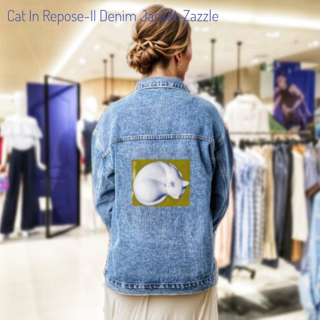 Katze in Phase II Jeansjacke (Von Creator hochgeladen)
