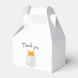 Katze in Pocket,flüchtige Blick ein Buch,DIY Text Geschenkschachtel