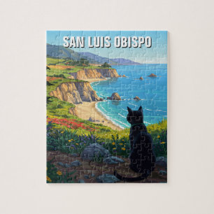 Katze in San Luis Obispo California Puzzle