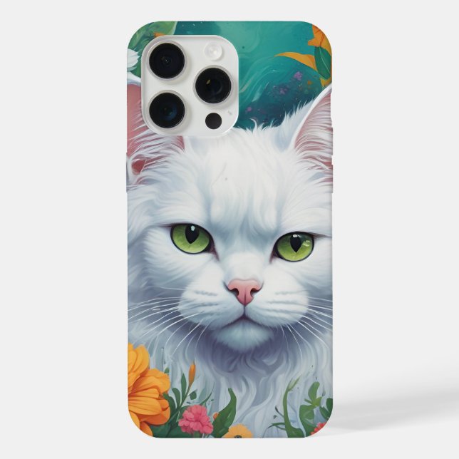 Katze iPhone Hülle (Rückseite)