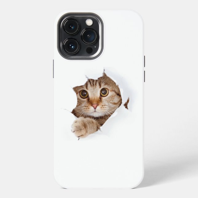 Katze iPhone Hülle (Rückseite)