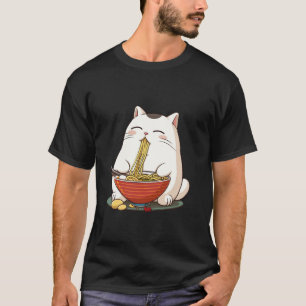 Katze isst Ramen, Wer braucht Stäbchen, NomNom T-Shirt