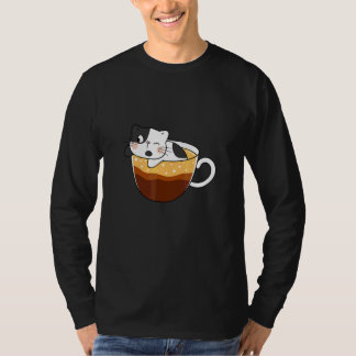 Katze   Kaffee   und Baristas T-Shirt