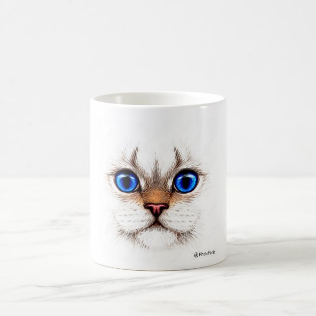 Katze Kaffeetasse (Mittel)