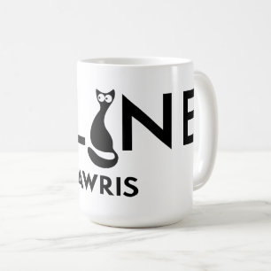 Katze Kaffeetasse