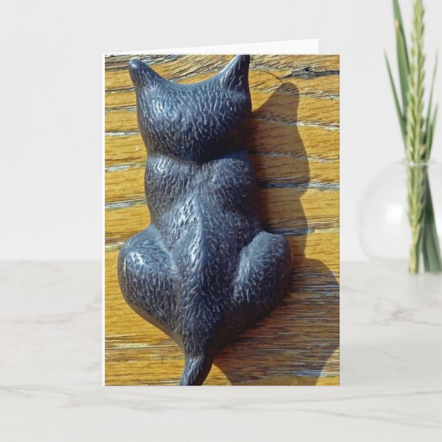 Katze Karte (Vorderseite)