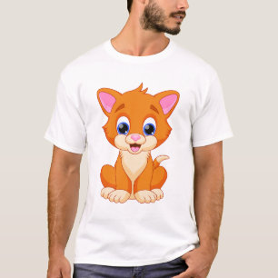 Katze Kätzchen, Baby, Säugetier, Tiere, katzenähnl T-Shirt