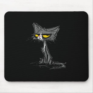 Katze Kätzchen Habe ich meine Augen laut verdreht Mousepad