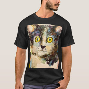 Katze Kätzchen Haustier Maureen Girard Vertraut T-Shirt