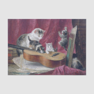 Katze & Kätzchen • Henriette Ronner-Knip (1821-190 Seidenpapier