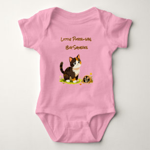 Katze Kätzchen Maus T-Shirt Baby Strampler