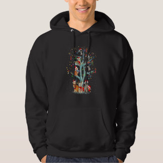 Katze Kätzchen Weihnachtslicht Baumschmuck Xmas Sc Hoodie