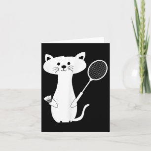 Katze Katze Badminton-Shuttle für Männer Frauen Ki Karte