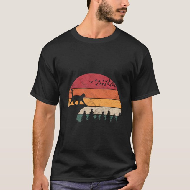 Katze Katze Für Und T-Shirt (Vorderseite)