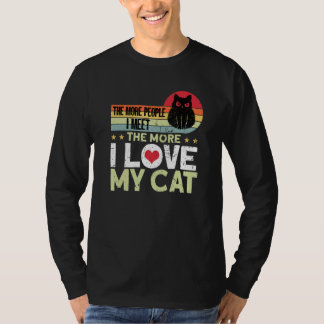 Katze Katzenbesitzer Katze 6 T-Shirt