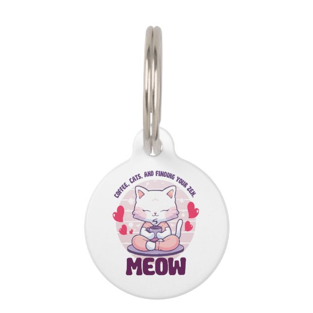 Katze - Kawaii Haustiermarke (Vorderseite)