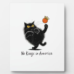 Katze Keine Könige In Amerika Wir Das Volk Politis Fotoplatte