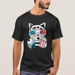 Katze Kino Cinephil T-Shirt