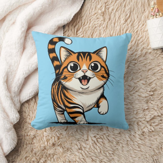 Katze Kissen (Decke)