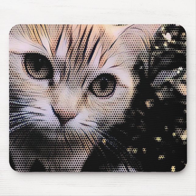 Katze, Kitten, Gustaf Mousepad (Vorne)