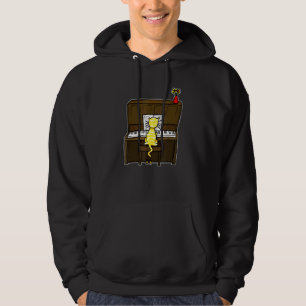 Katze Klavierdoodle für Katzen Pianisten Katzen Ma Hoodie