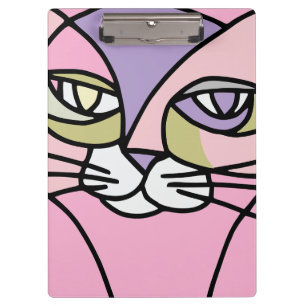 Katze Klemmbrett