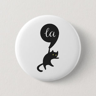 Katze Komma La Kamala Harris Für Präsident 2024 Wa Button