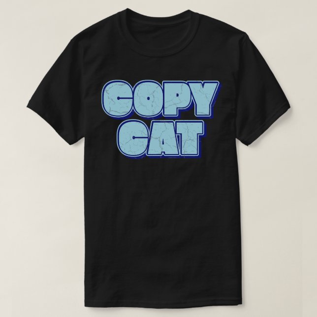 Katze kopieren T-Shirt (Design vorne)
