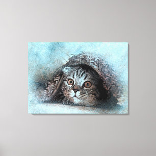 Katze Leinwanddruck
