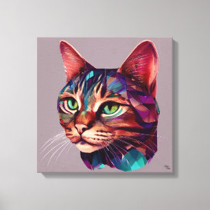 Katze Leinwanddruck