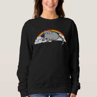 Katze Lgbt Sweatshirt