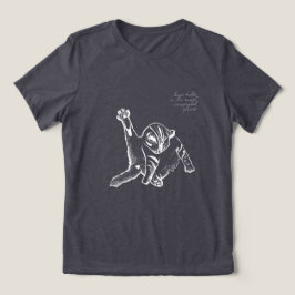 Katze Liebe'24 Tri-Blend Shirt