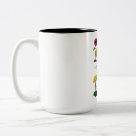 Katze lieben zweifarbige tasse