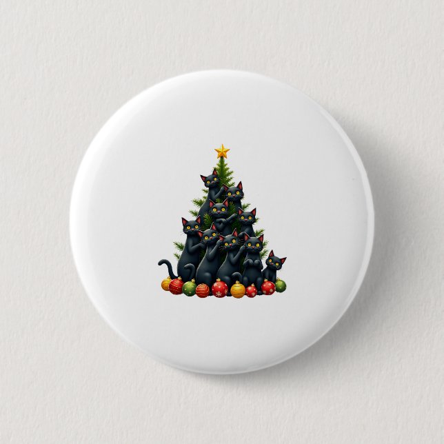 Katze Liebhaber Niedlicher und sonniger Urlaub Bau Button (Vorderseite)