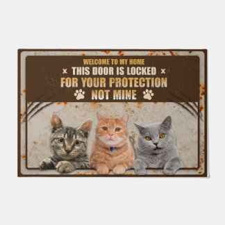 Katze Lover Doormat, Katze Begrüßungsmatte, lustig Fußmatte