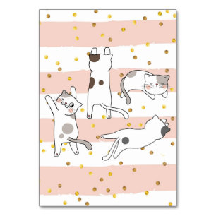 Katze Lover Katzen Tischnummer