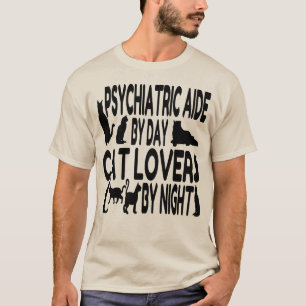 Katze Lover Psychiatrische Hilfe T-Shirt