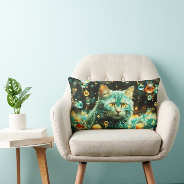 Katze Lumbar Kissen für Katzen Liebhaber (Stuhl )