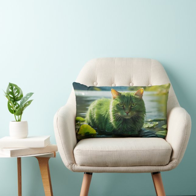 Katze Lumbar Kissen für Katzen Liebhaber (Stuhl )