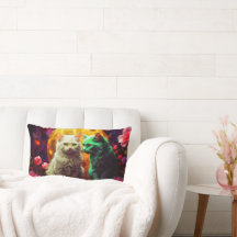 Katze Lumbar Kissen für Katzen Liebhaber