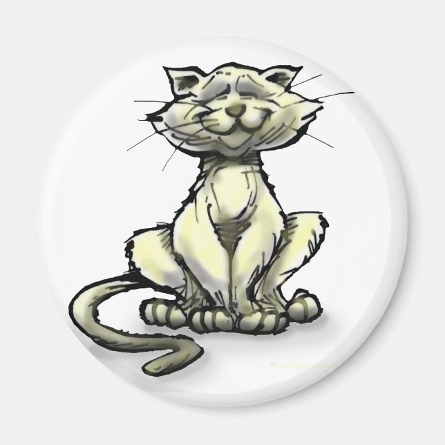 Katze Magnet (Vorne)