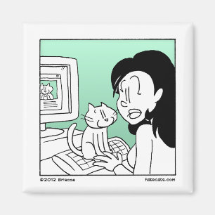 Katze Magnet