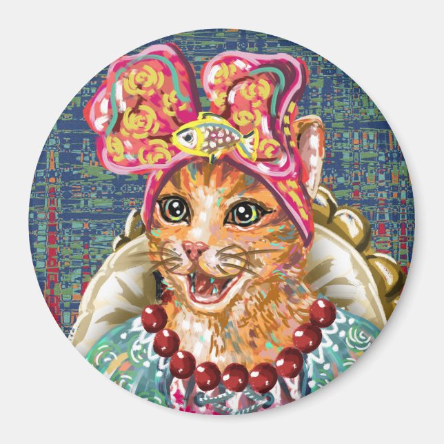 Katze Magnet (Vorne)