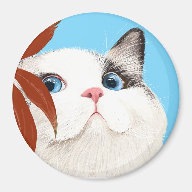 Katze Magnet (Vorne)