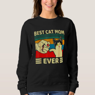 Katze Mama Ever Vintag Cat Mama Muttertag 2022 2 Sweatshirt