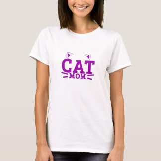 Katze Mama - Katzenliebhaber T-Shirt
