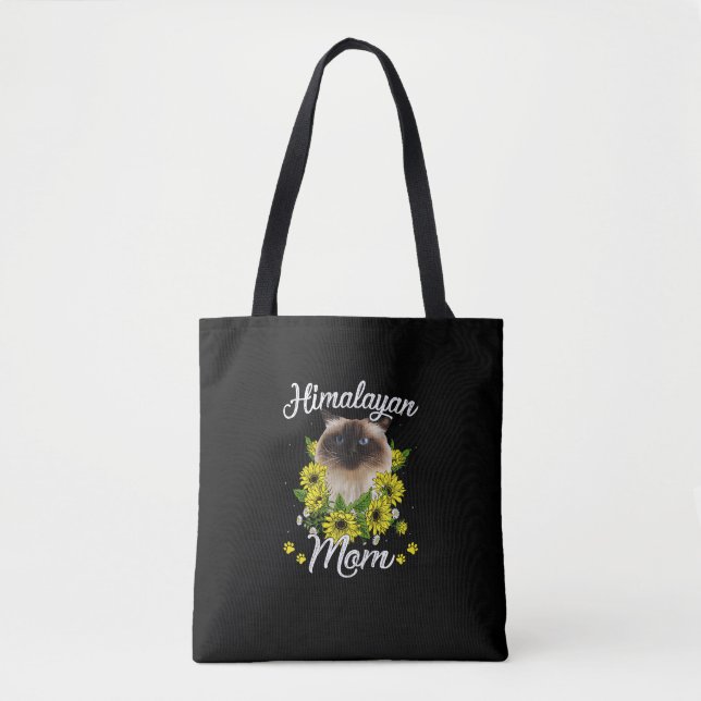 Katze Mama Muttertag Geschenke Sonnenblume Himalay (Vorderseite)