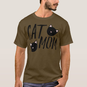 Katze Mama Muttertag Mutter Mutter der Katze Liebe T-Shirt