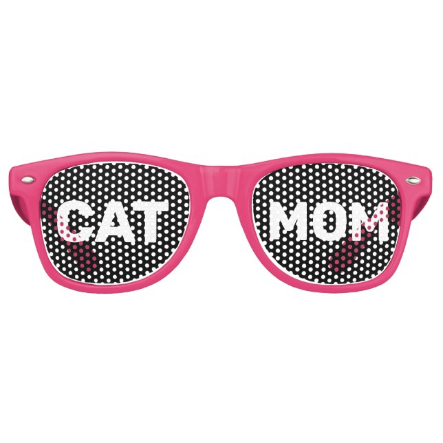 KATZE-MAMA-NOVELTY-SONNENSCHATTEN PARTYBRILLE (Vorderseite)